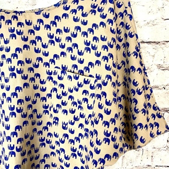 Cropped Elephant Tops Size M - Picture 3 of 7